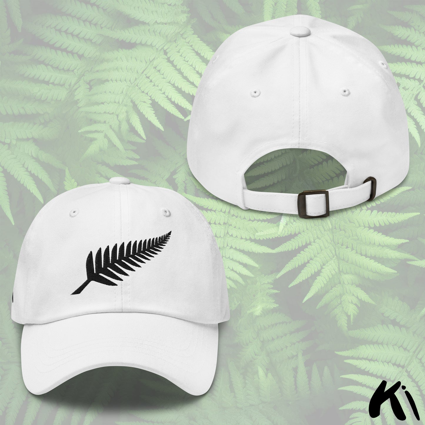 BLACK FERN Embroidered Dad Hat
