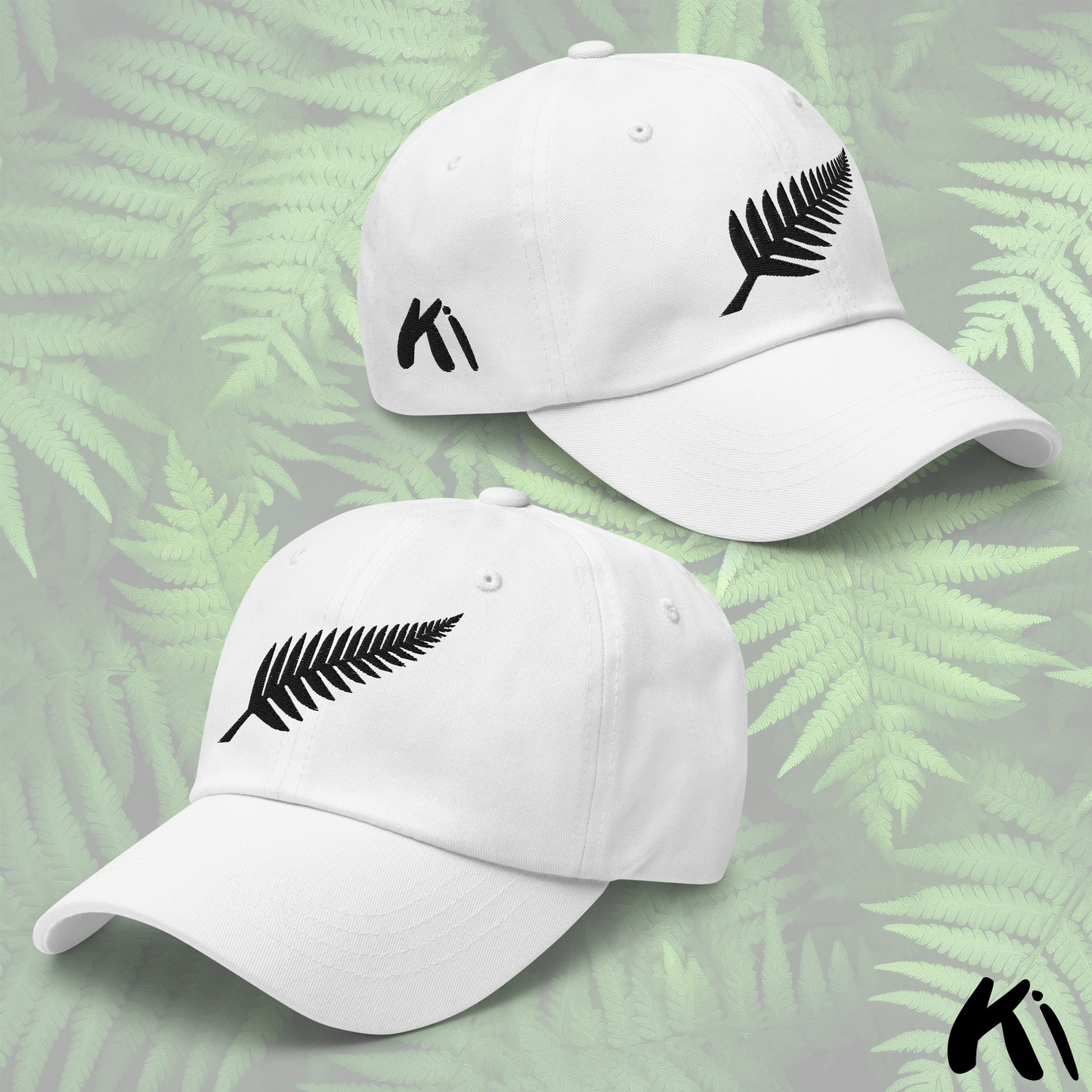 BLACK FERN Embroidered Dad Hat