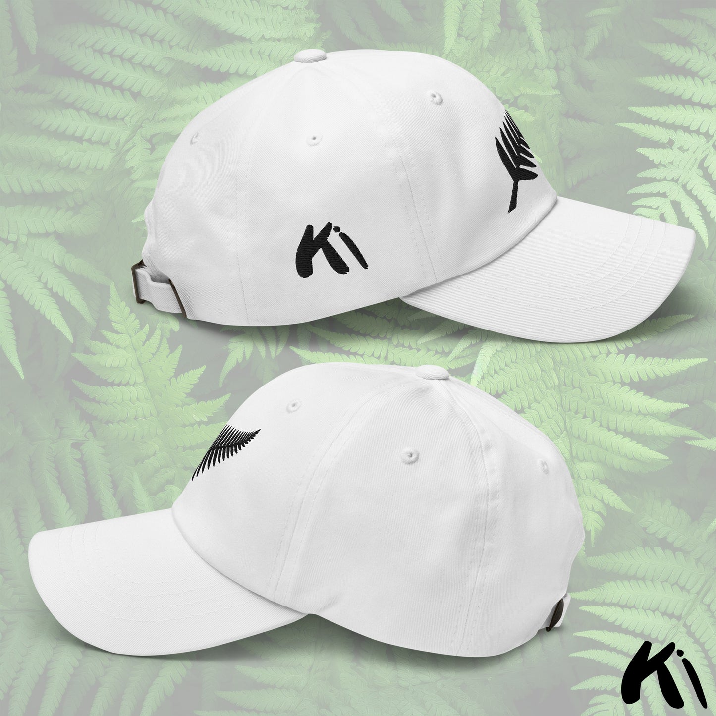 BLACK FERN Embroidered Dad Hat