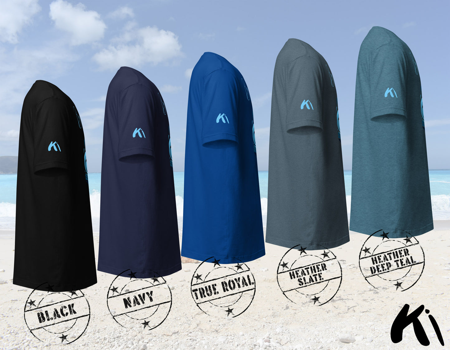 BAY OF ISLANDS Dolphin Shirt (Dark Colours)