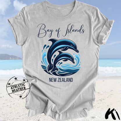 BAY OF ISLANDS Dolphin Shirt (Light Colours)