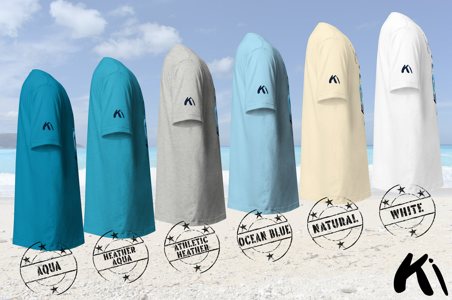 BAY OF ISLANDS Dolphin Shirt (Light Colours)