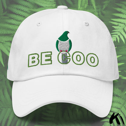 BE COO Kererū Wood Pigeon Embroidered Cap