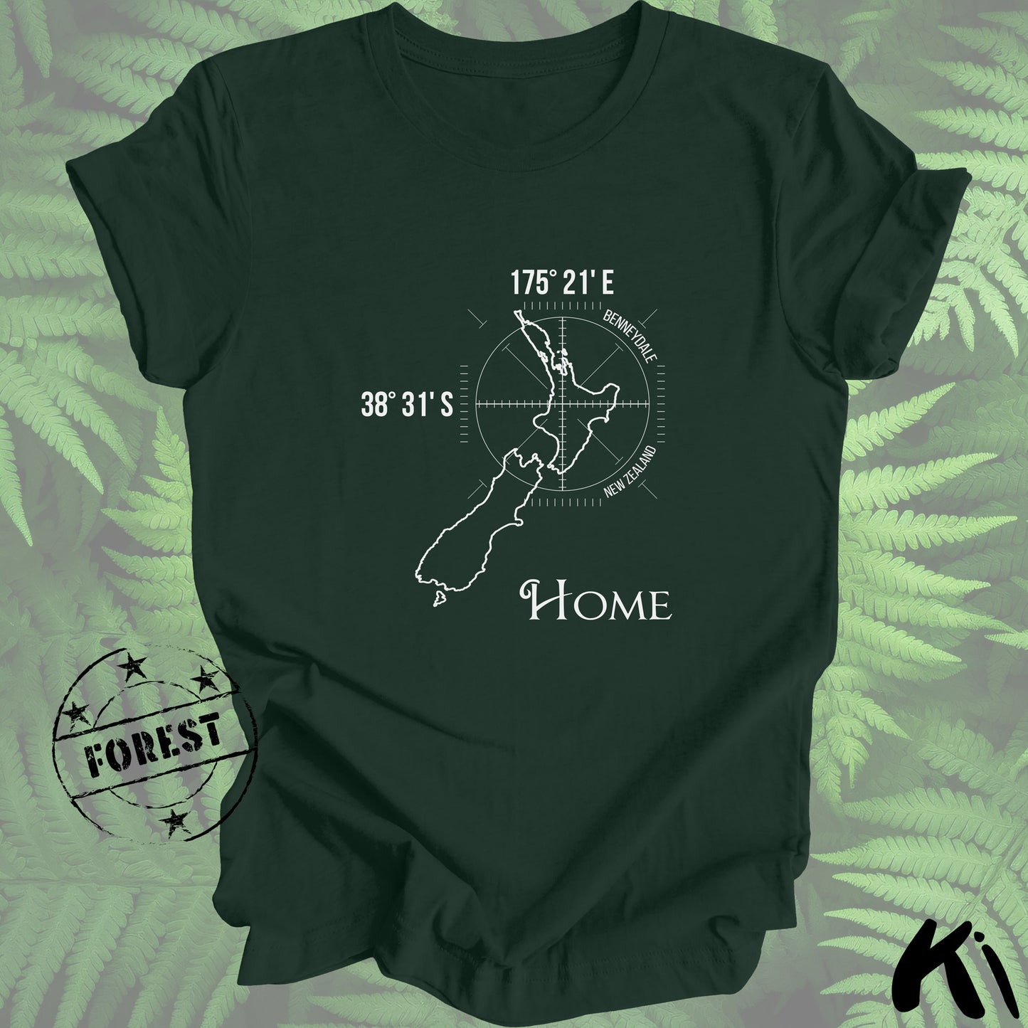 BENNEYDALE New Zealand Home Co-ords Shirt