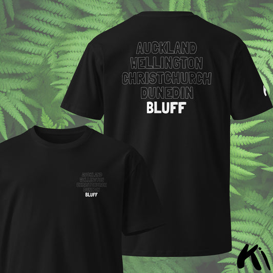 BLUFF Main Centre Front & Back Print Premium MID-WEIGHT Shirt