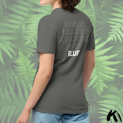 BLUFF Main Centre Front & Back Print Premium MID-WEIGHT Shirt