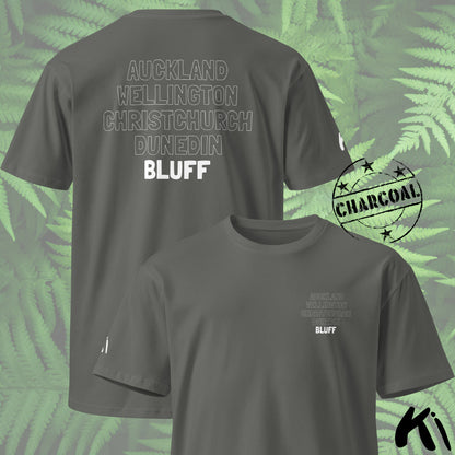 BLUFF Main Centre Front & Back Print Premium MID-WEIGHT Shirt