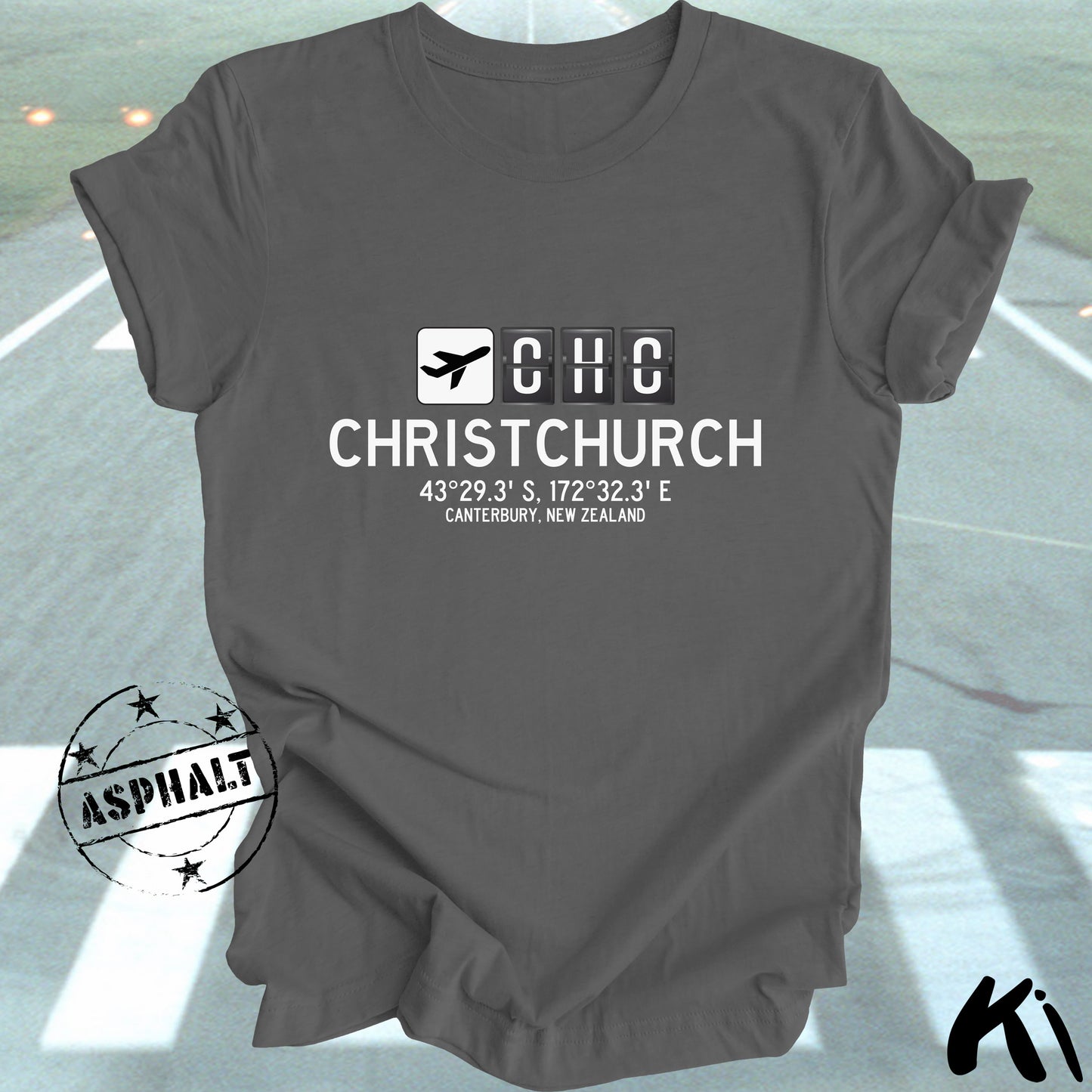 CHRISTCHURCH Airport Code Shirt
