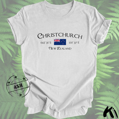CHRISTCHURCH New Zealand Flag Co-ordinates Shirt
