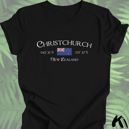 CHRISTCHURCH New Zealand Flag Co-ordinates Shirt
