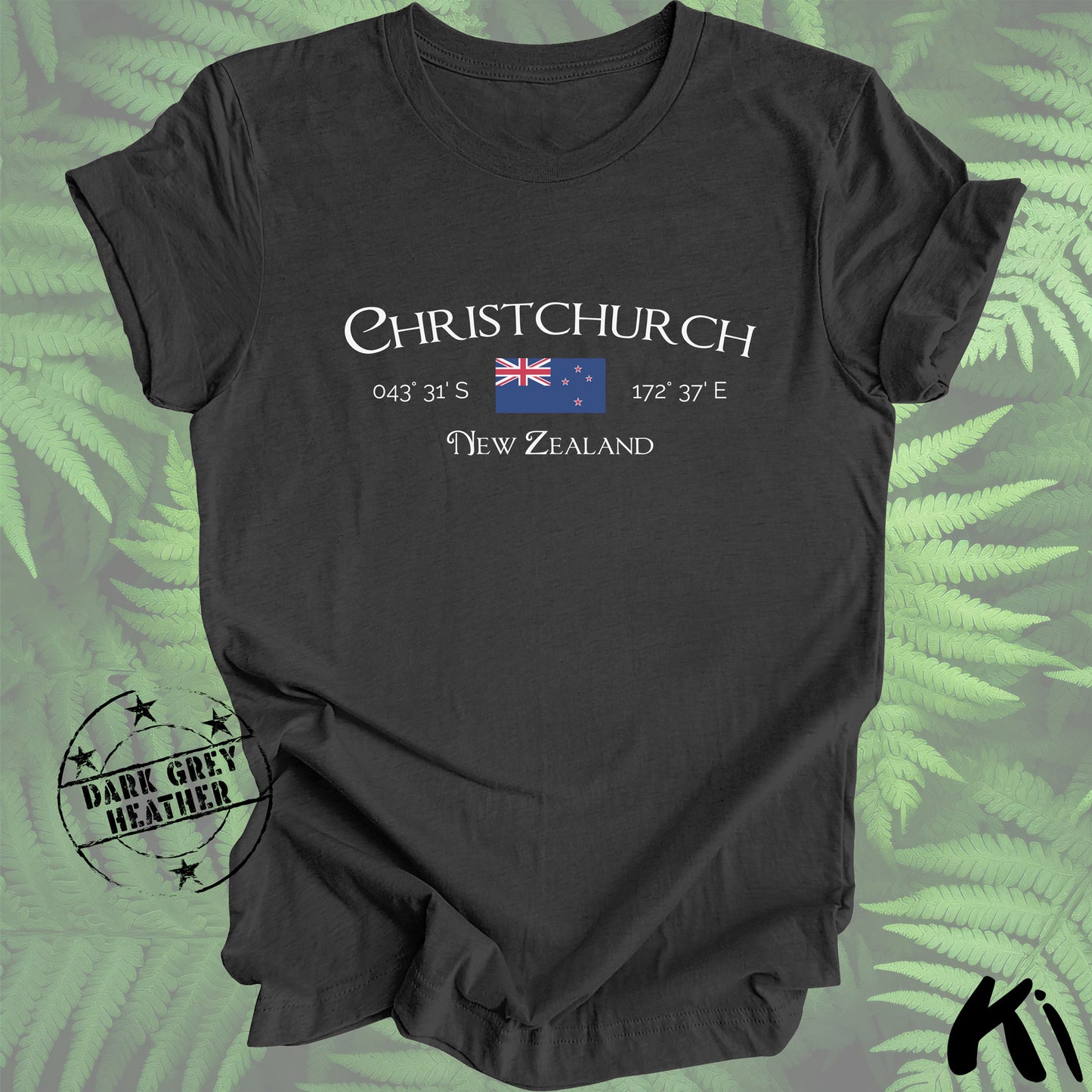 CHRISTCHURCH New Zealand Flag Co-ordinates Shirt
