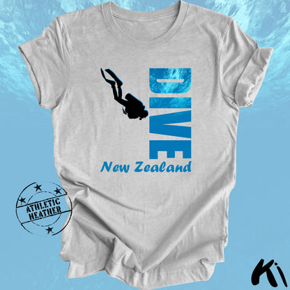 New Zealand SCUBA DIVING Shirt (Light Colours)