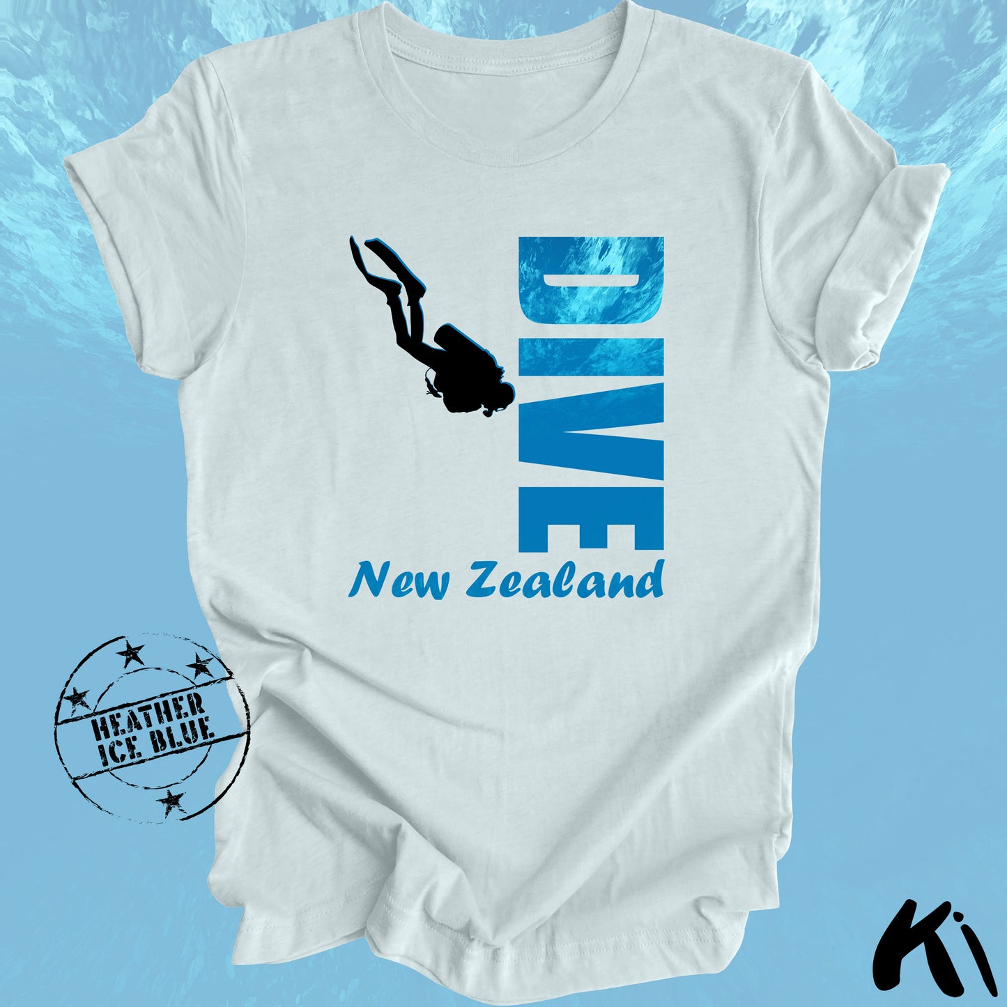 New Zealand SCUBA DIVING Shirt (Light Colours)