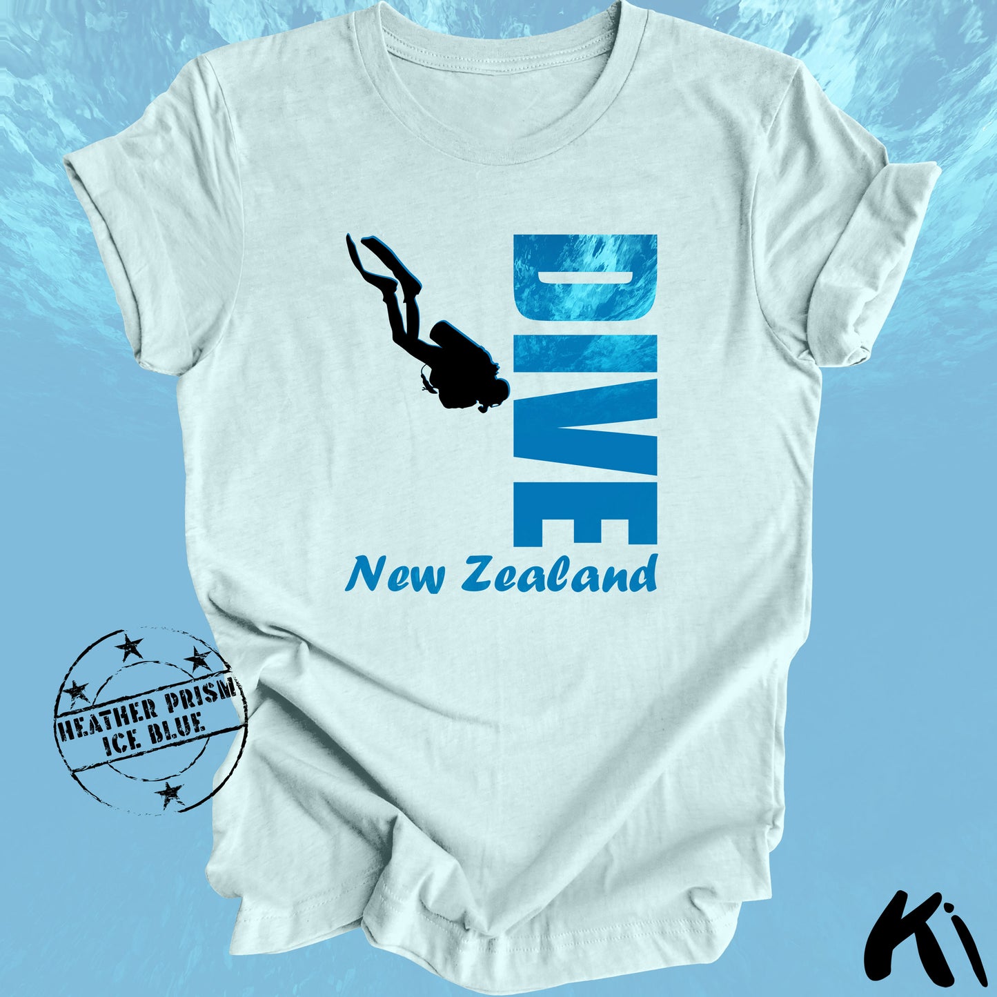 New Zealand SCUBA DIVING Shirt (Light Colours)