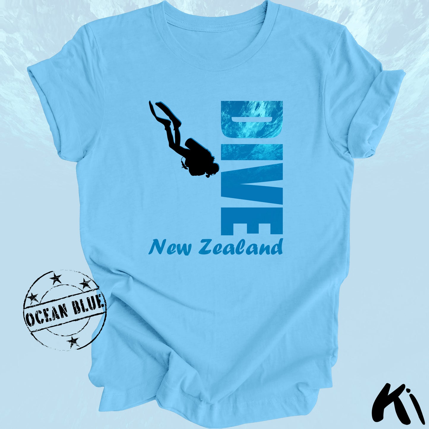 New Zealand SCUBA DIVING Shirt (Light Colours)