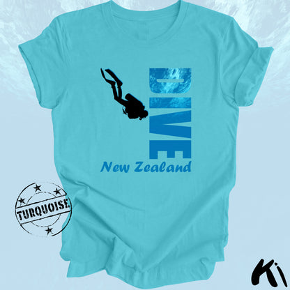 New Zealand SCUBA DIVING Shirt (Light Colours)
