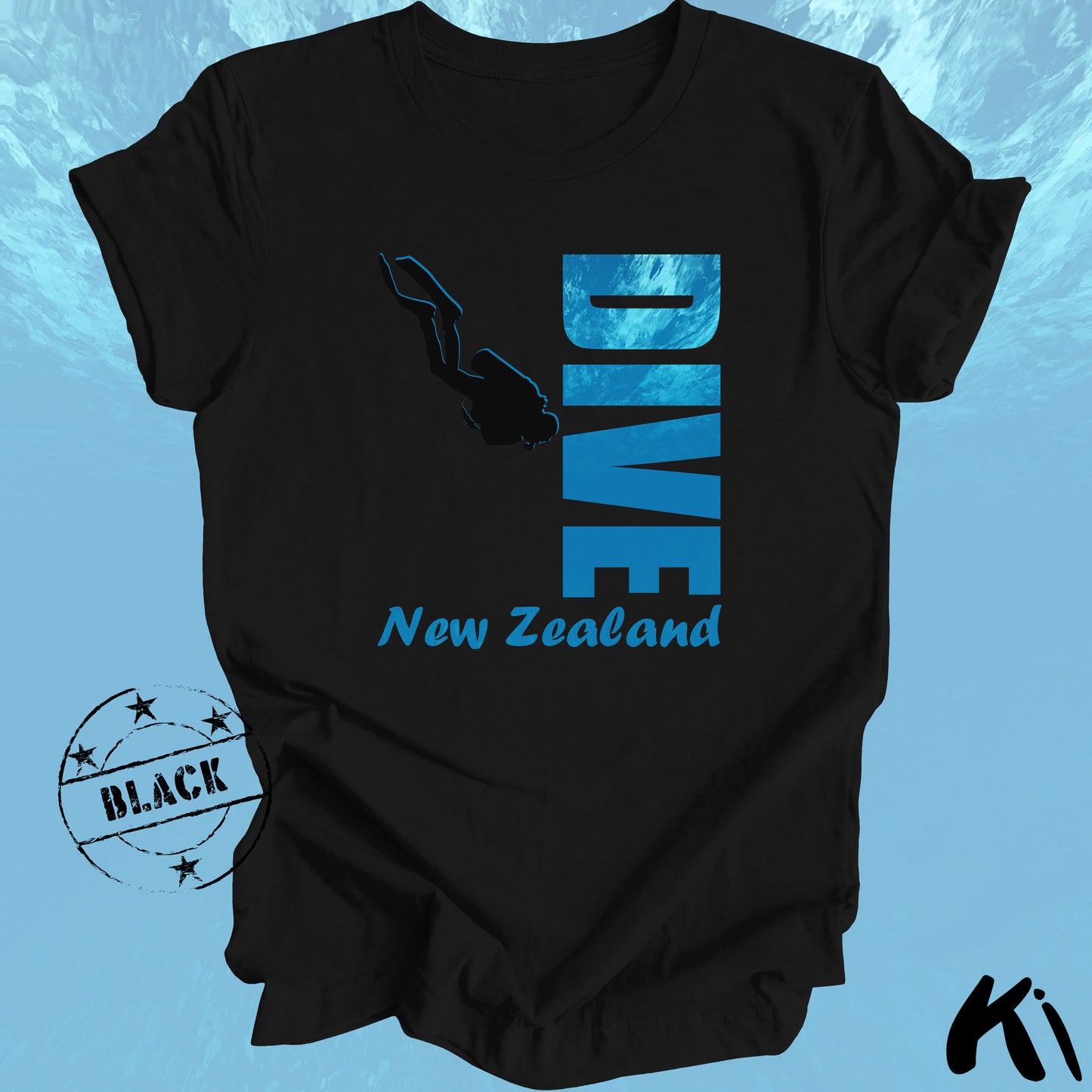 New Zealand SCUBA DIVING Shirt (Dark Colours)