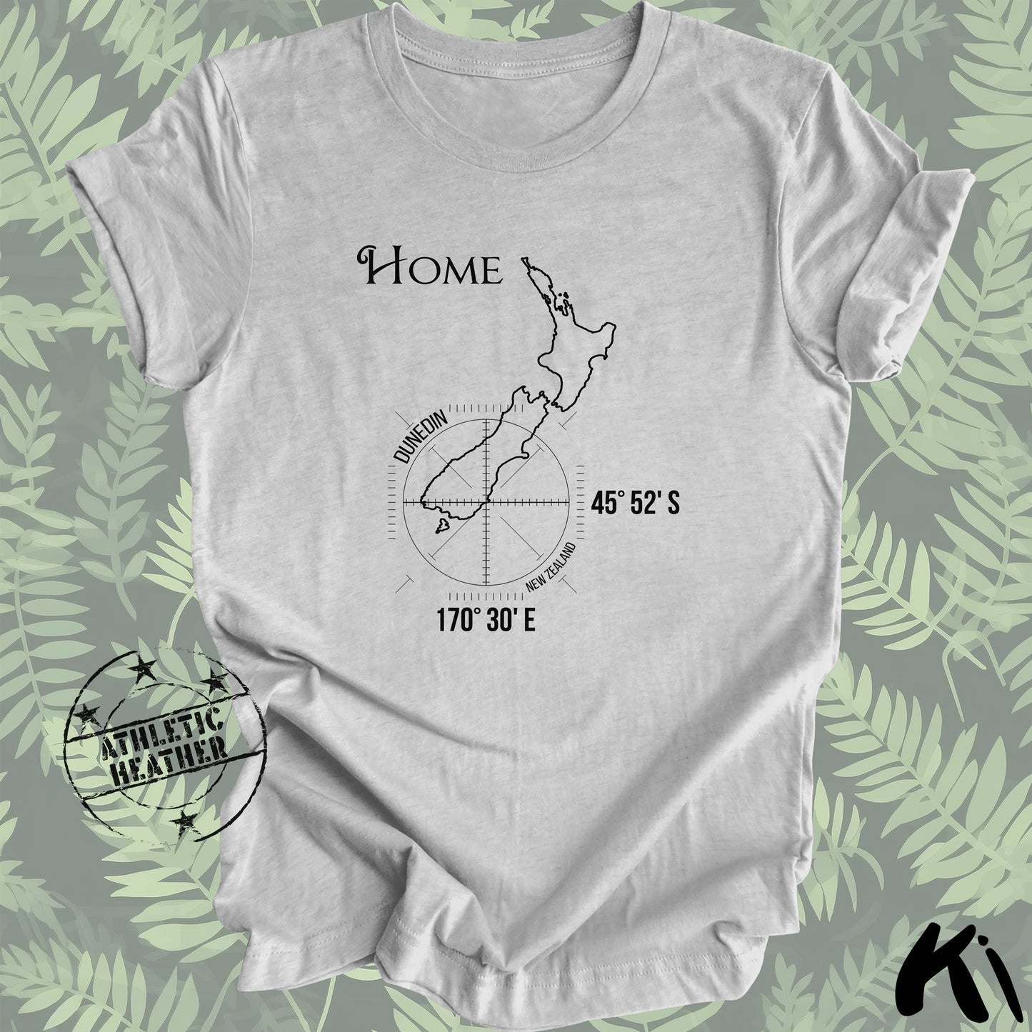 DUNEDIN New Zealand Home Co-ordinates Shirt