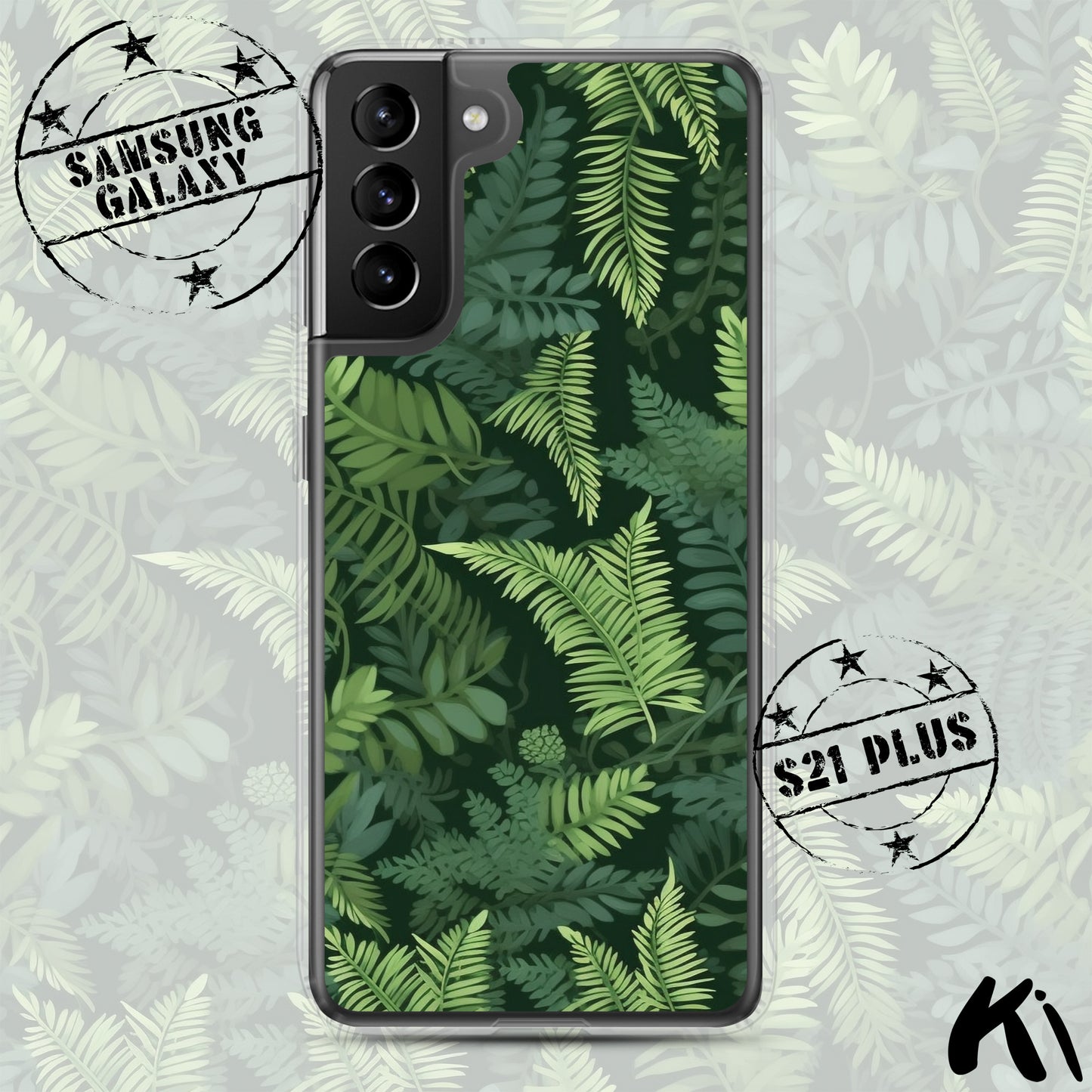 FERN LEAVES Clear Case for Samsung® S Series Phones