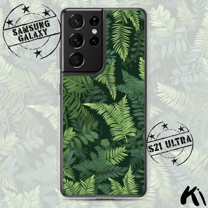 FERN LEAVES Clear Case for Samsung® S Series Phones