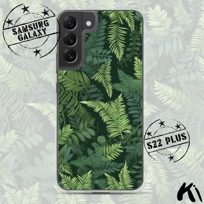 FERN LEAVES Clear Case for Samsung® S Series Phones