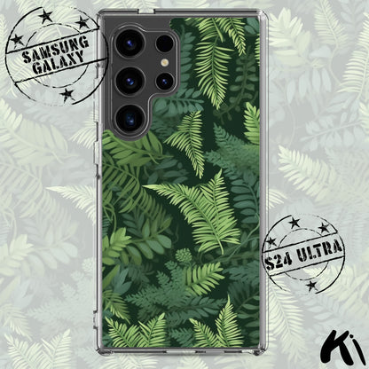 FERN LEAVES Clear Case for Samsung® S Series Phones