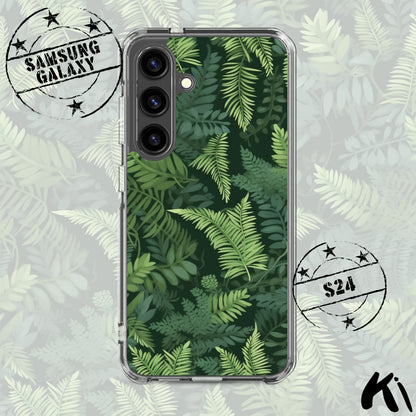 FERN LEAVES Clear Case for Samsung® S Series Phones