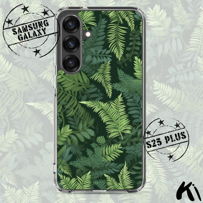 FERN LEAVES Clear Case for Samsung® S Series Phones
