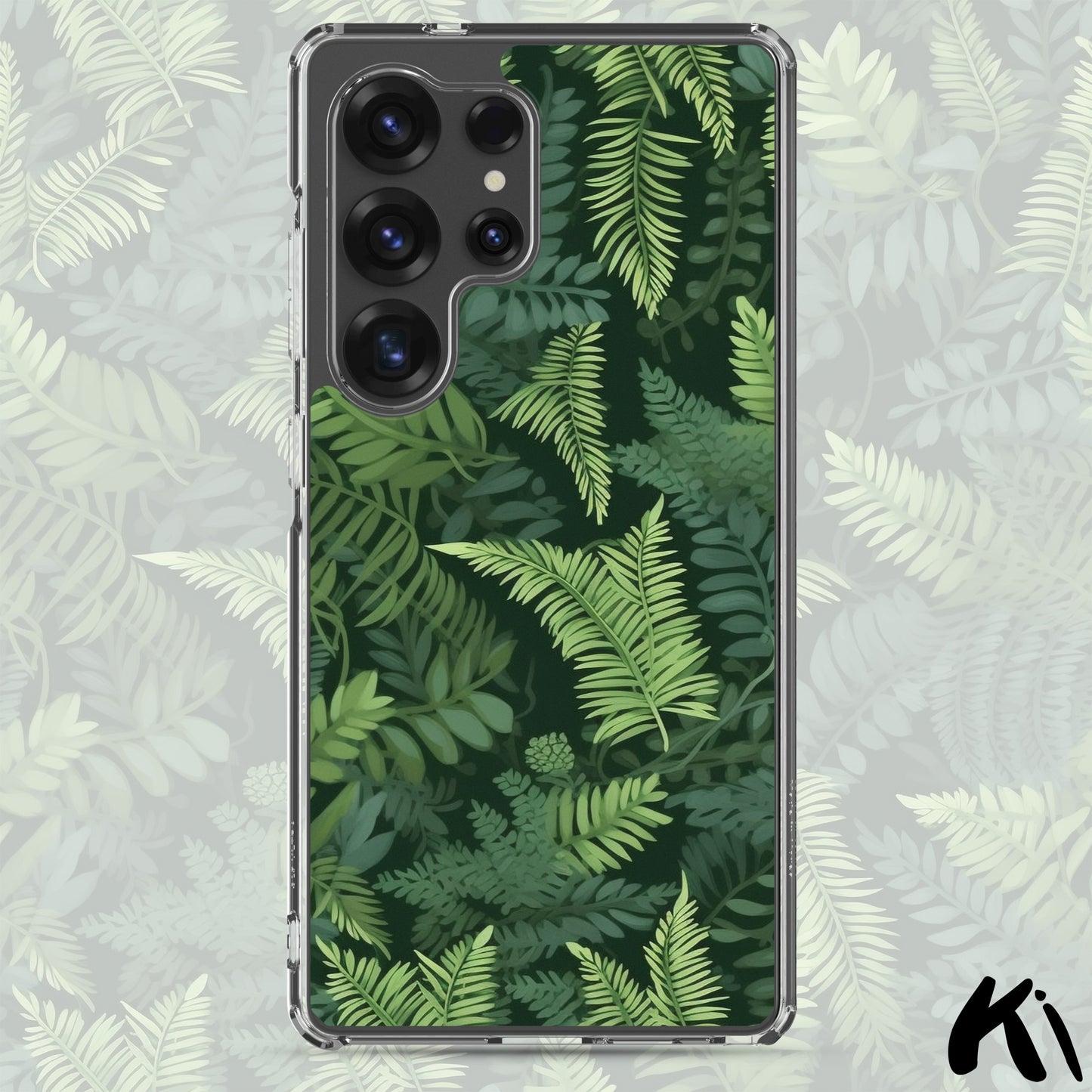 FERN LEAVES Clear Case for Samsung® S Series Phones