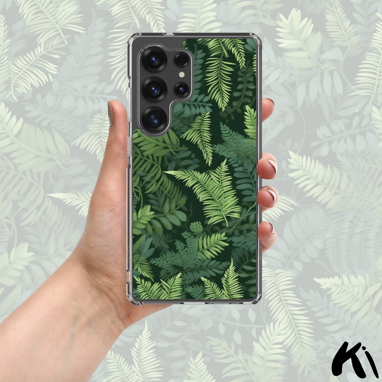 FERN LEAVES Clear Case for Samsung® S Series Phones