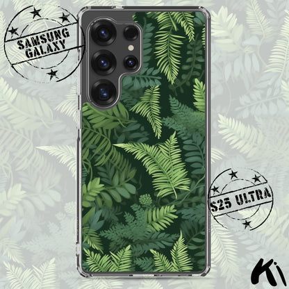 FERN LEAVES Clear Case for Samsung® S Series Phones