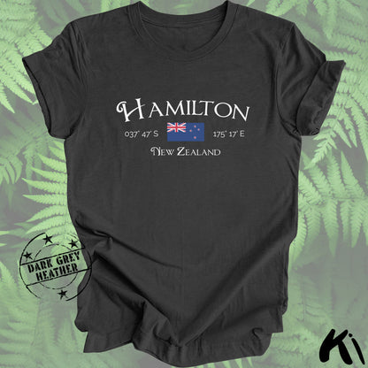 HAMILTON New Zealand Flag Co-ordinates Shirt