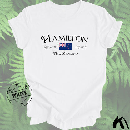 HAMILTON New Zealand Flag Co-ordinates Shirt