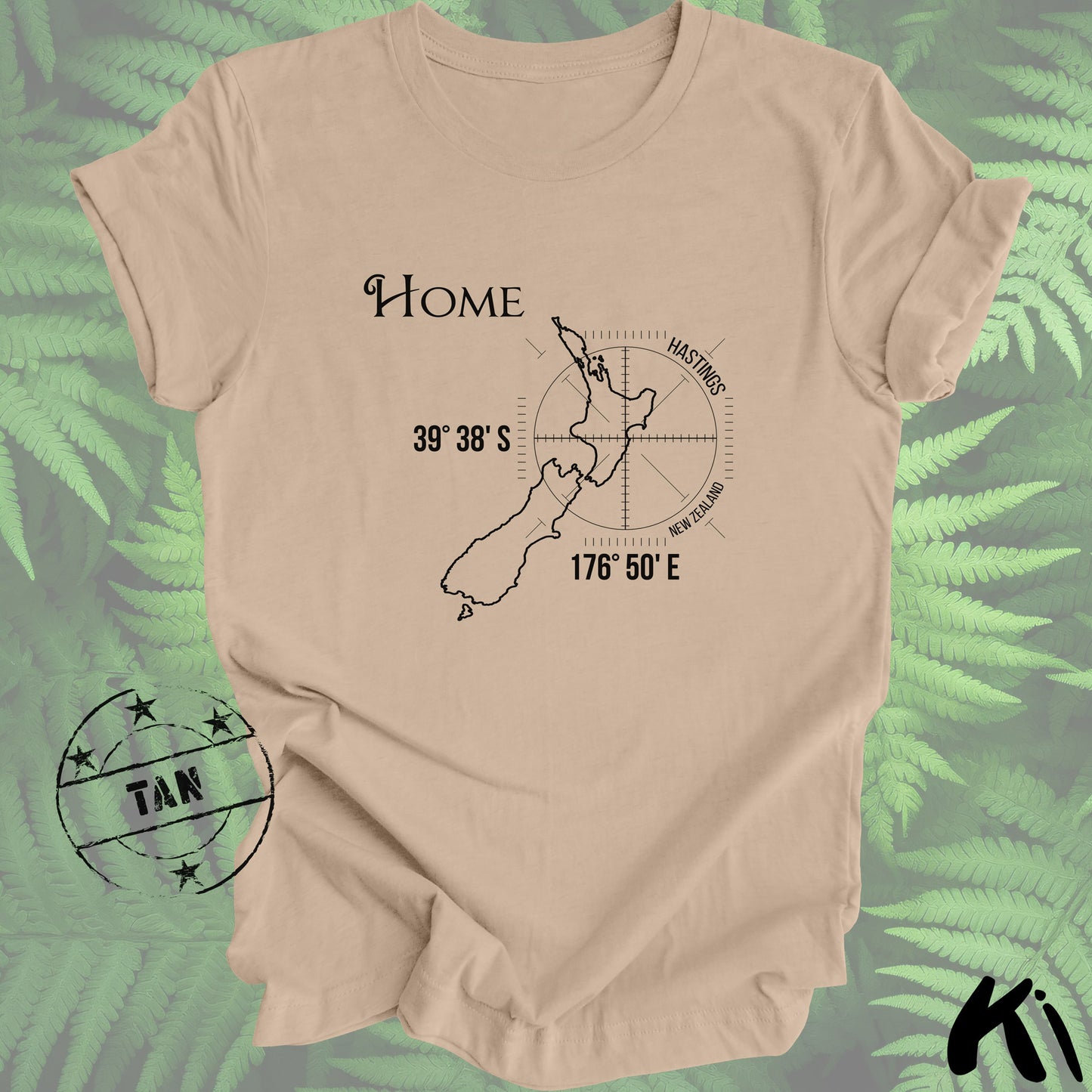 HASTINGS New Zealand Home Co-ordinates Shirt