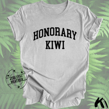 HONORARY KIWI Shirt - Black Writing