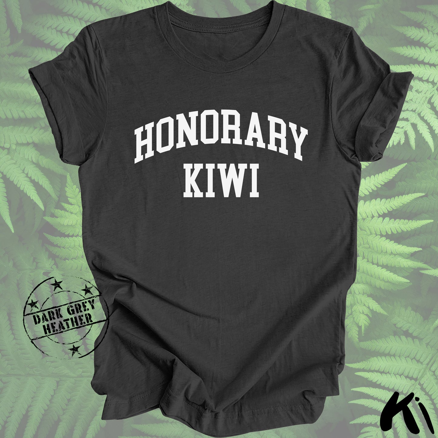 HONORARY KIWI Shirt - White Writing