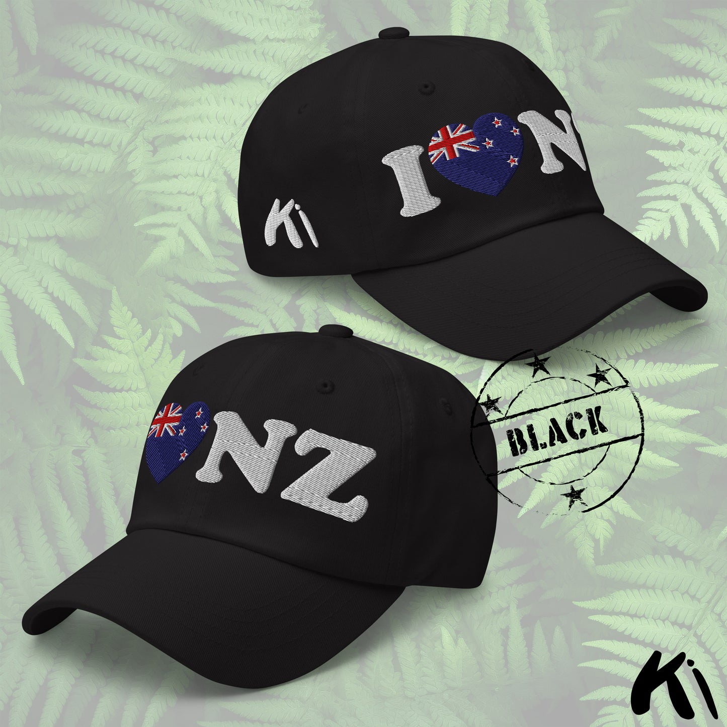 I Love NZ Dad Hat