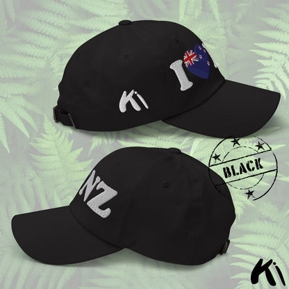 I Love NZ Dad Hat