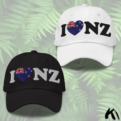 I Love NZ Dad Hat