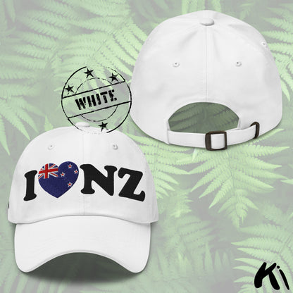 I Love NZ Dad Hat