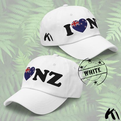 I Love NZ Dad Hat