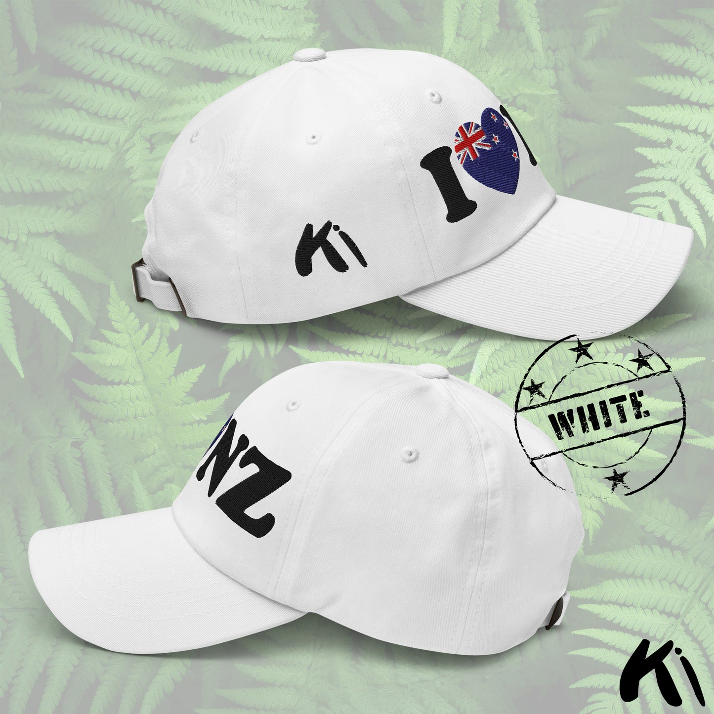 I Love NZ Dad Hat