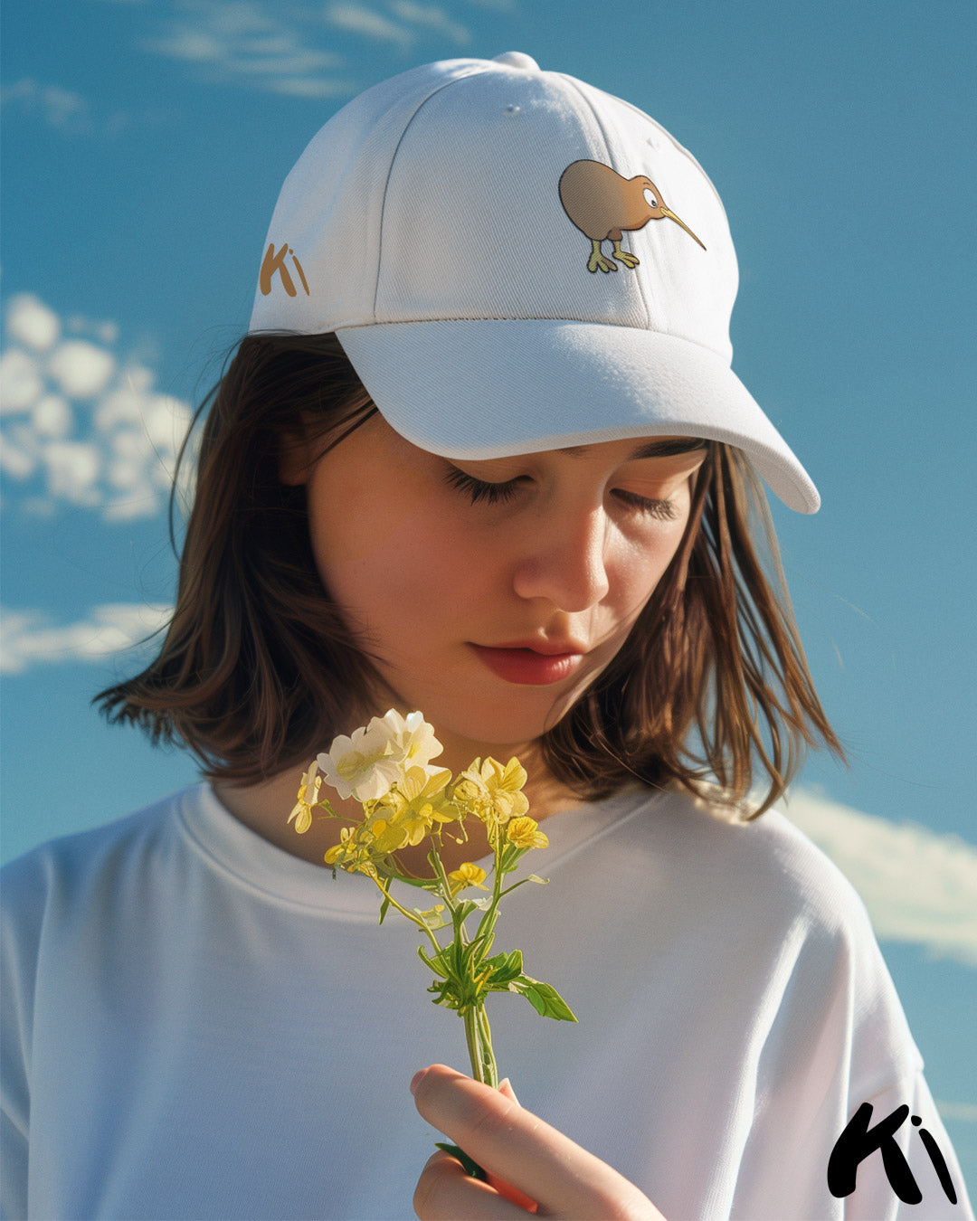 KIWI BIRD Embroidered Dad Hat