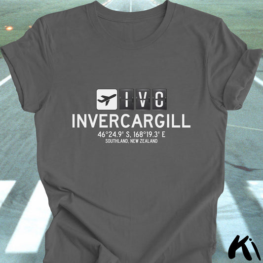 INVERCARGILL Airport Code Shirt