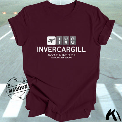 INVERCARGILL Airport Code Shirt