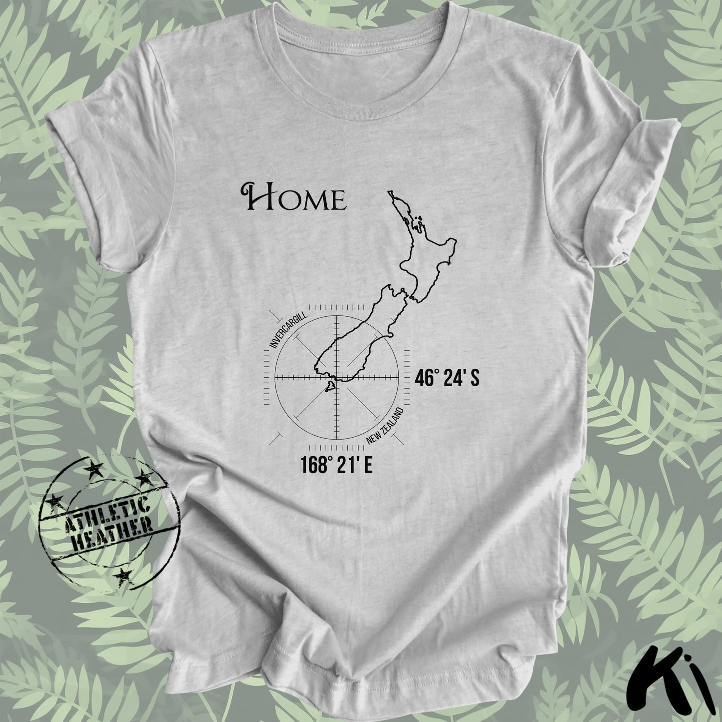 INVERCARGILL New Zealand Home Co-ords Shirt