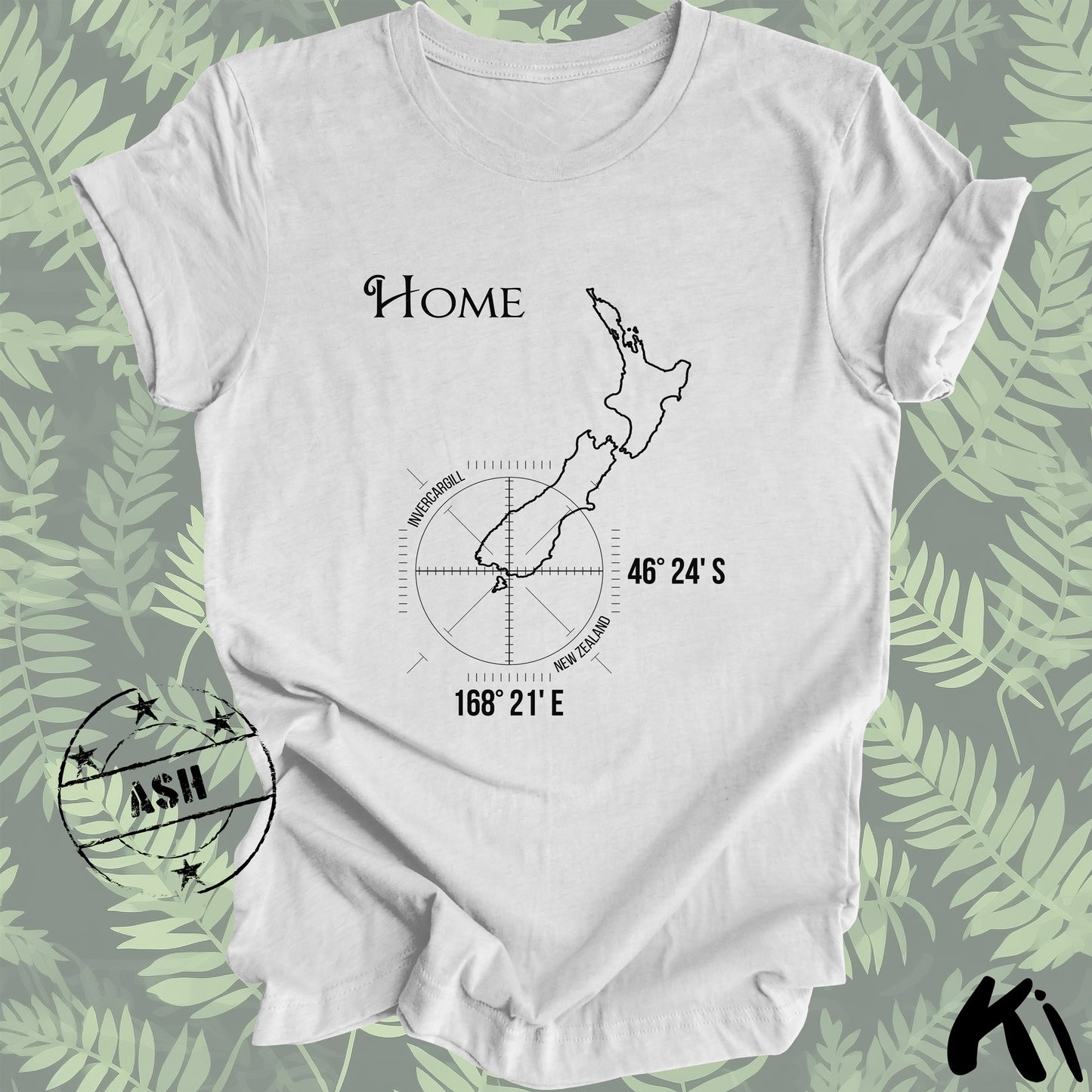 INVERCARGILL New Zealand Home Co-ords Shirt