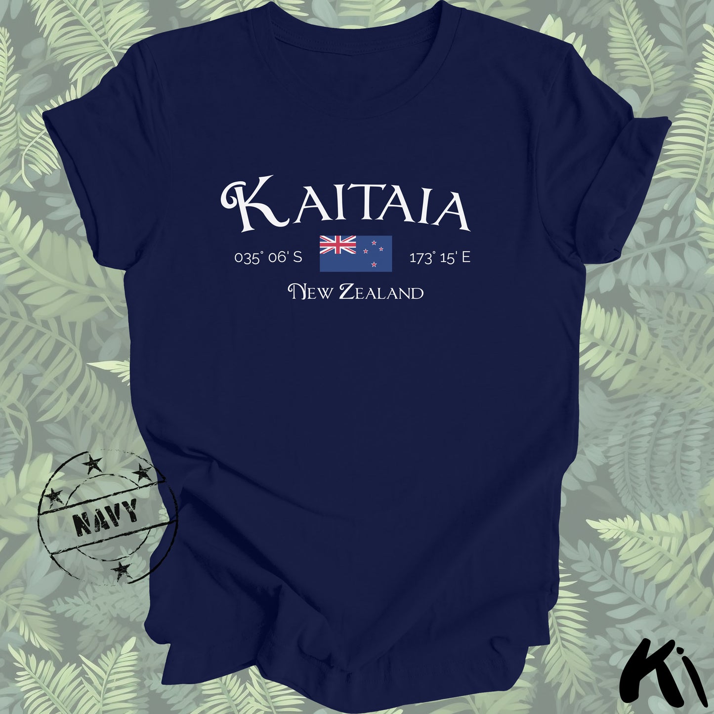 KAITAIA New Zealand Flag Co-ordinates Shirt
