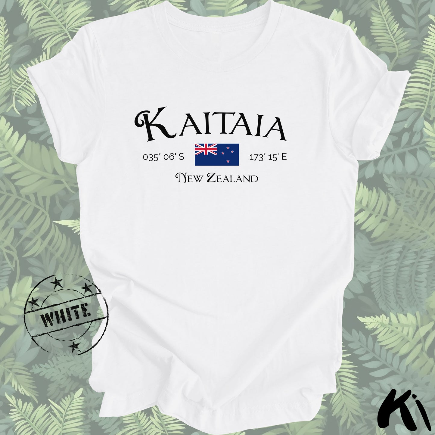 KAITAIA New Zealand Flag Co-ordinates Shirt