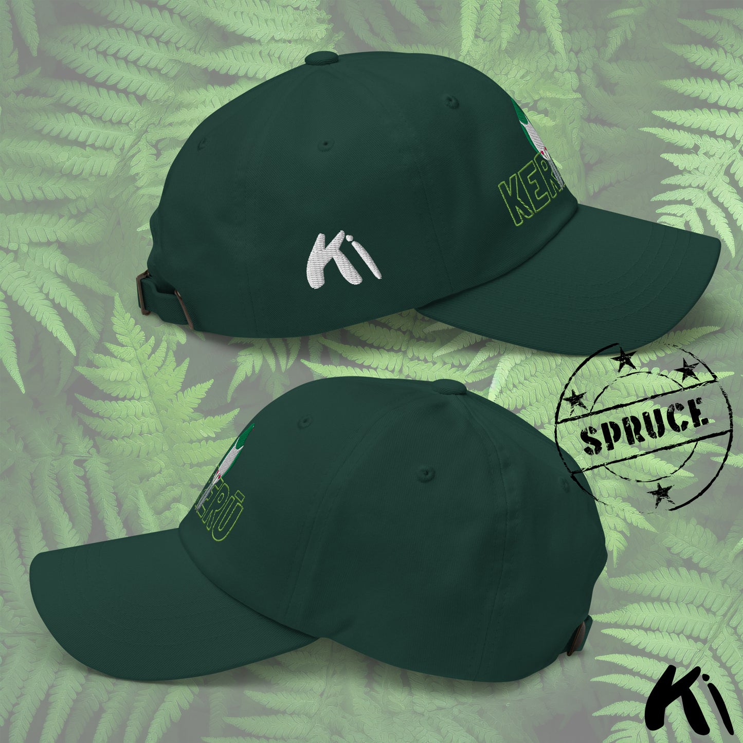 KERERŪ / New Zealand Wood Pigeon Embroidered Dad hat